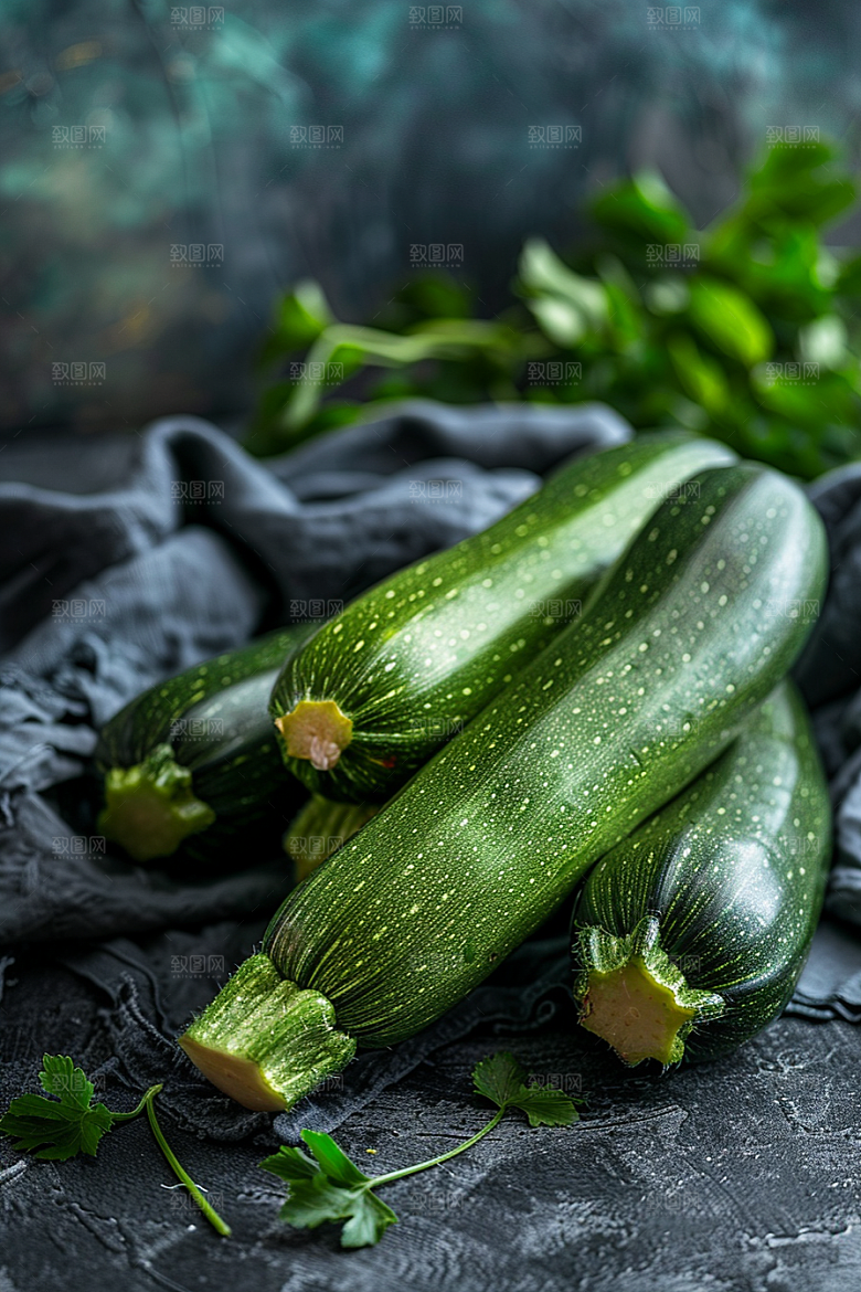 西葫芦自然菜瓜摄影图