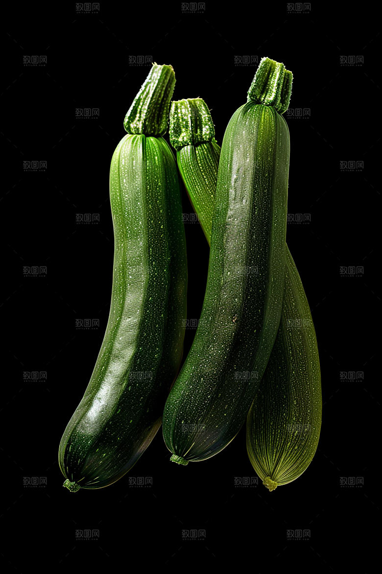 西葫芦美食清新摄影图
