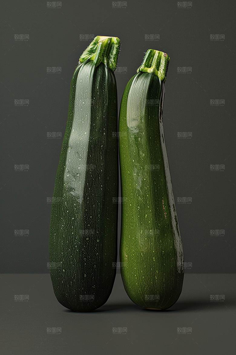 西葫芦菜瓜美食摄影图