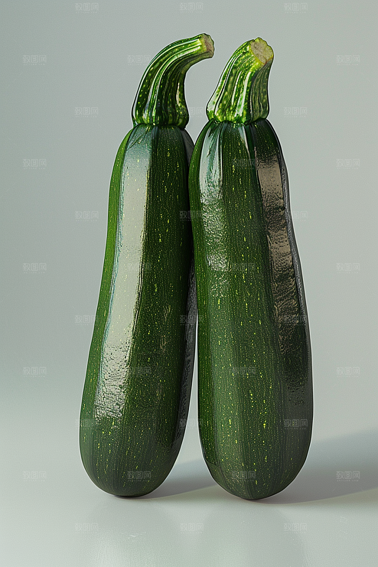 西葫芦绿色食材摄影图