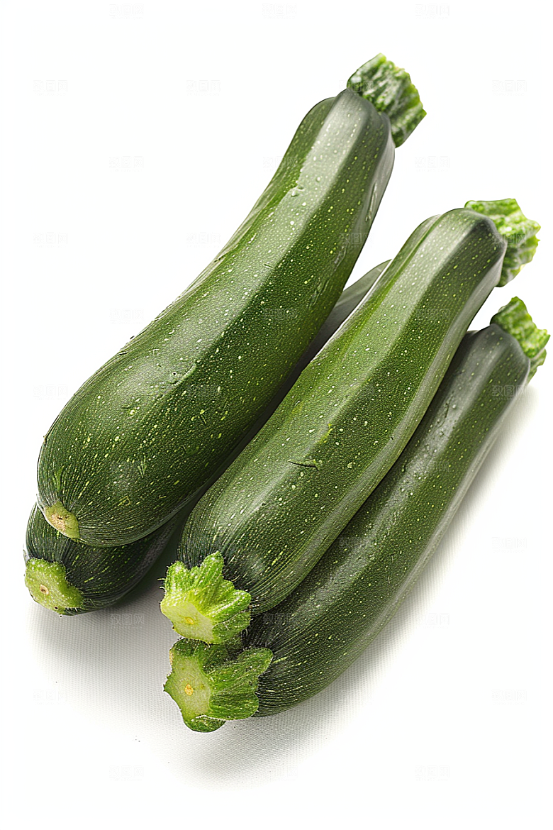 西葫芦果实食材摄影图