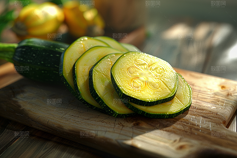 西葫芦美食果实摄影图