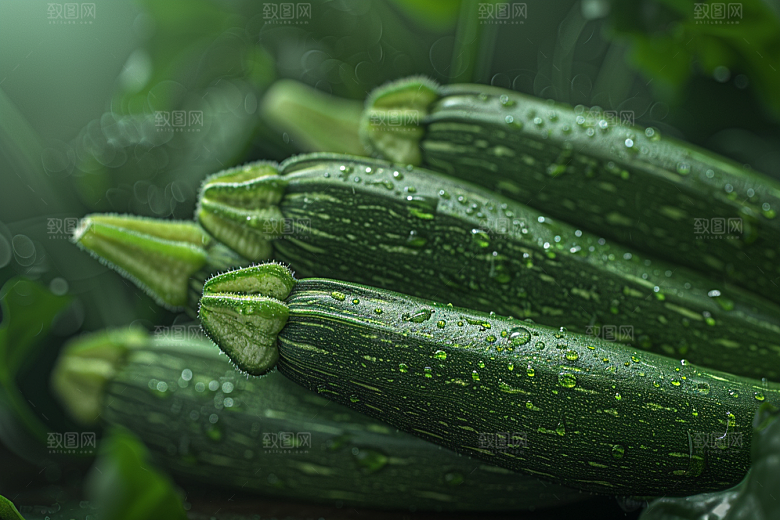 西葫芦蔬菜高清摄影图