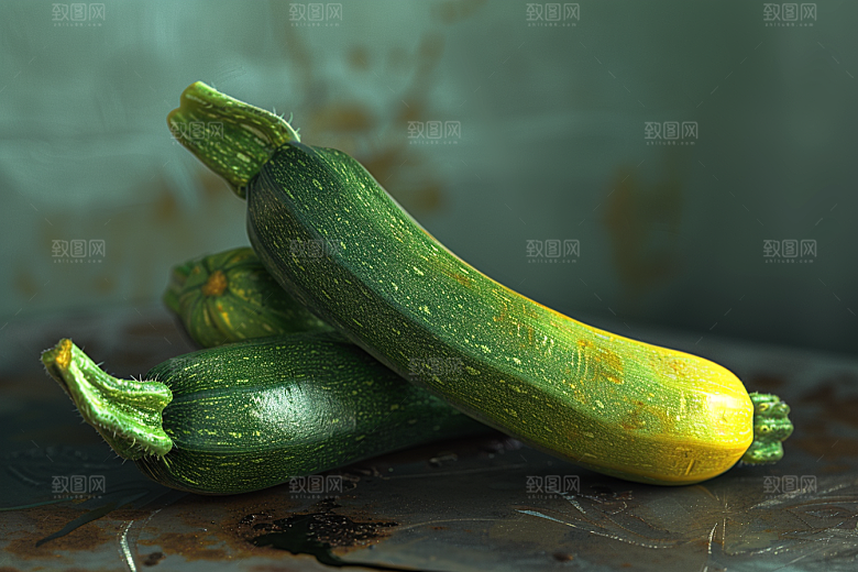 西葫芦瓜果白瓜摄影图