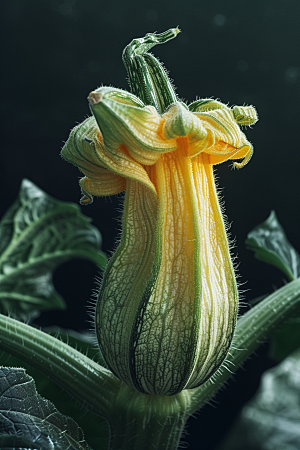 西葫芦白瓜蔬菜摄影图