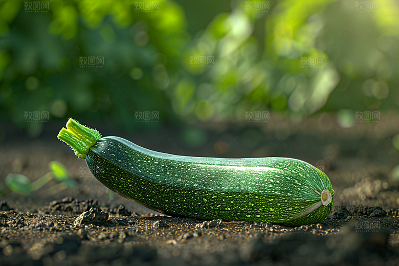 西葫芦菜瓜美食摄影图