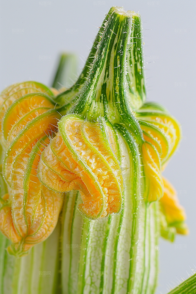 西葫芦绿色食材摄影图