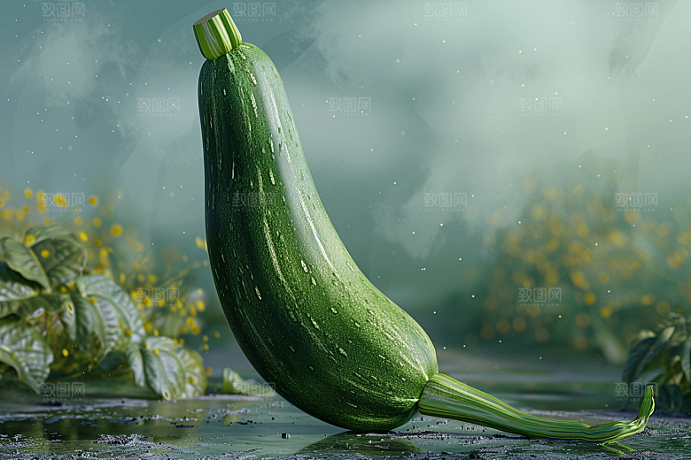 西葫芦蔬菜瓜果摄影图