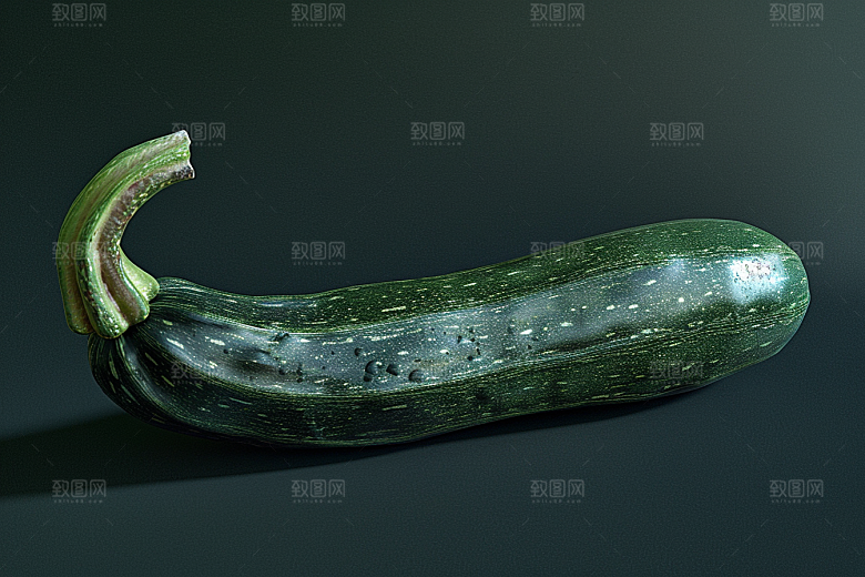 西葫芦白瓜高清摄影图