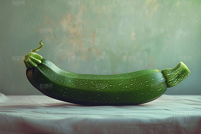 西葫芦美食绿色摄影图