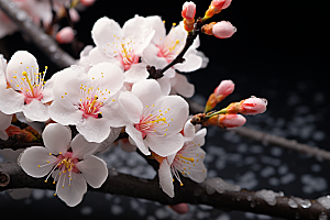 杏花盛开春季高清摄影图
