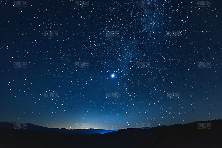 灿烂星空宇宙太阳系素材