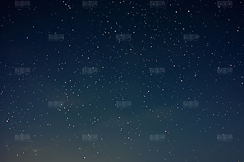 灿烂星空星辰天空素材