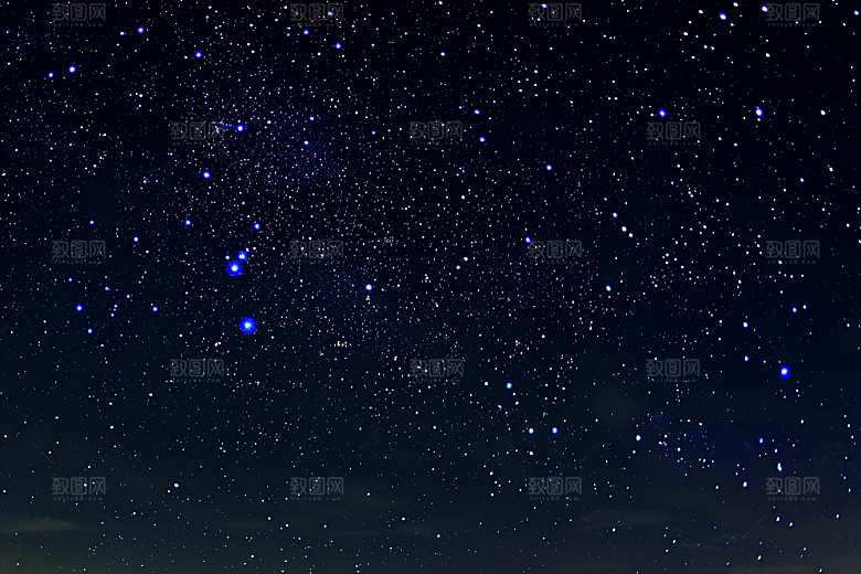 灿烂星空银河唯美素材