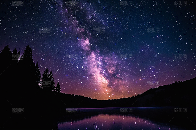 灿烂星空宇宙星辰素材