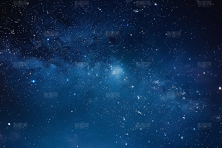 灿烂星空浪漫高清素材