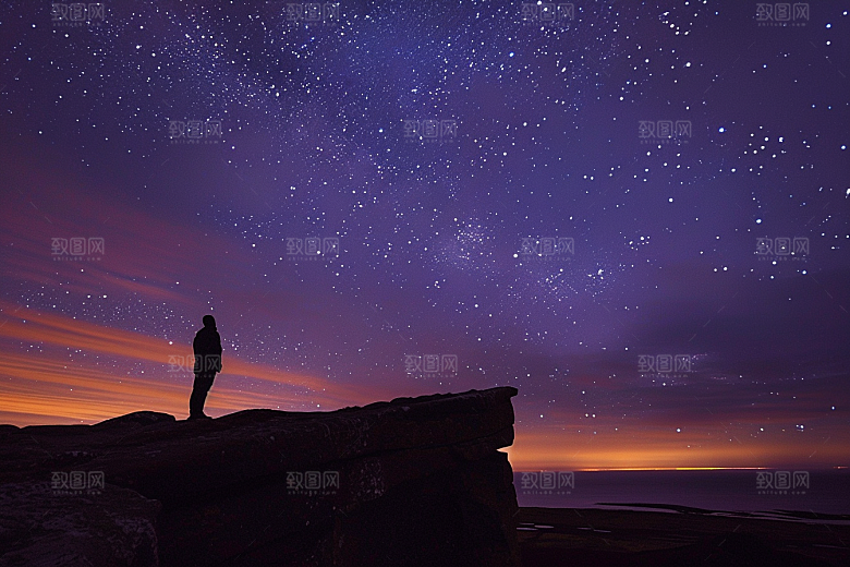 灿烂星空高清太阳系素材
