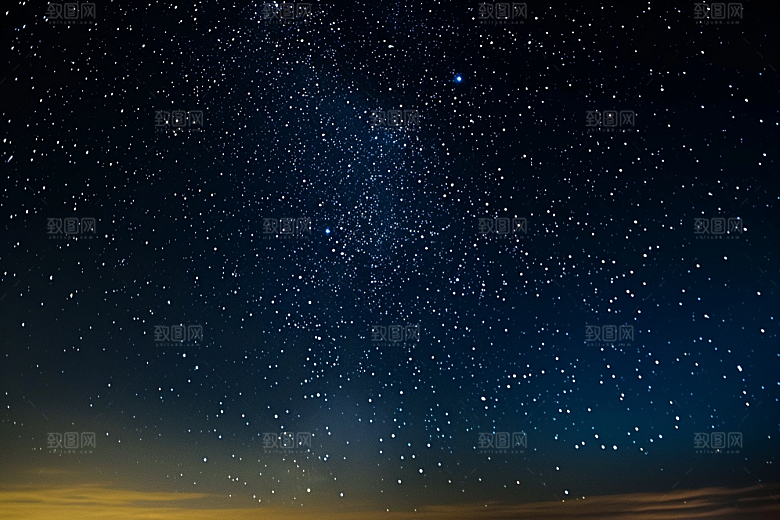 灿烂星空太阳系唯美素材
