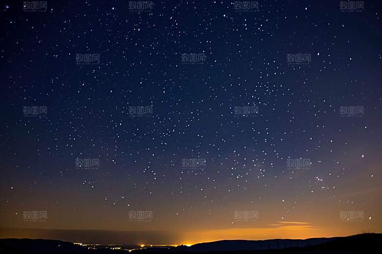 灿烂星空高清太阳系素材
