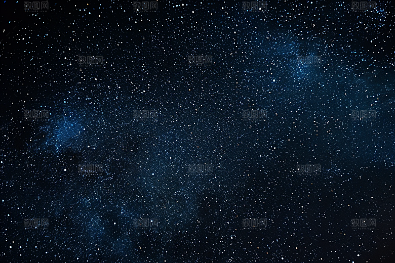 灿烂星空星辰夜晚素材