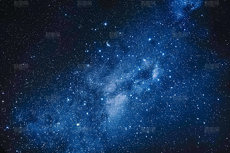 灿烂星空宇宙星辰素材
