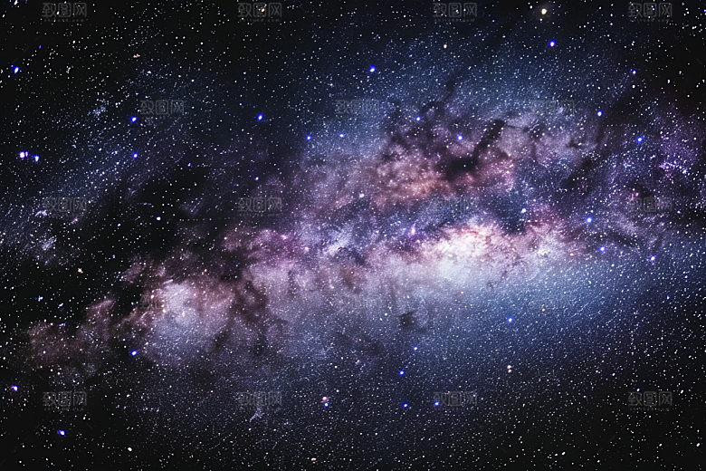 灿烂星空高清天空素材