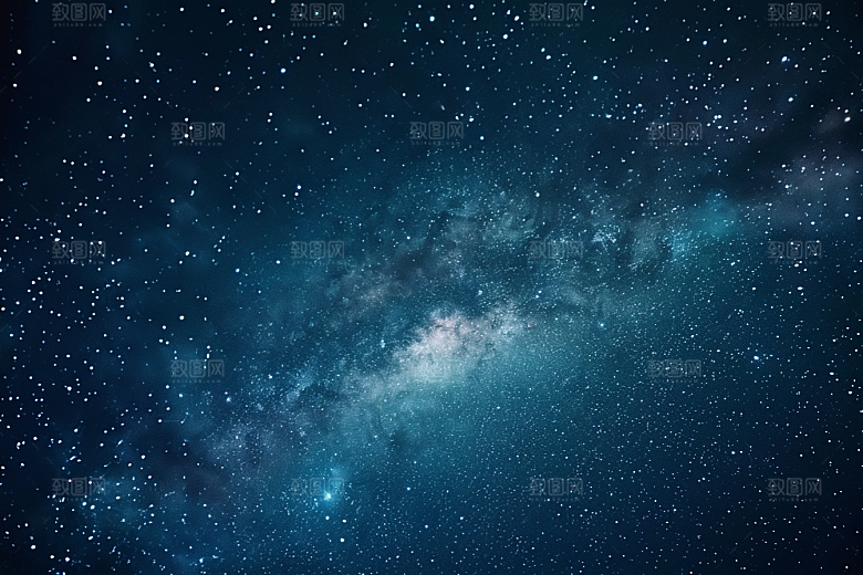 灿烂星空宇宙太阳系素材