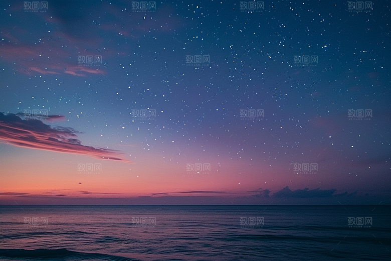 灿烂星空太阳系宇宙素材