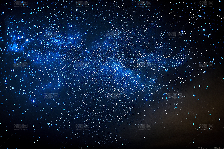 灿烂星空唯美梦幻素材