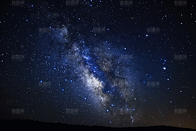 灿烂星空天空星辰素材