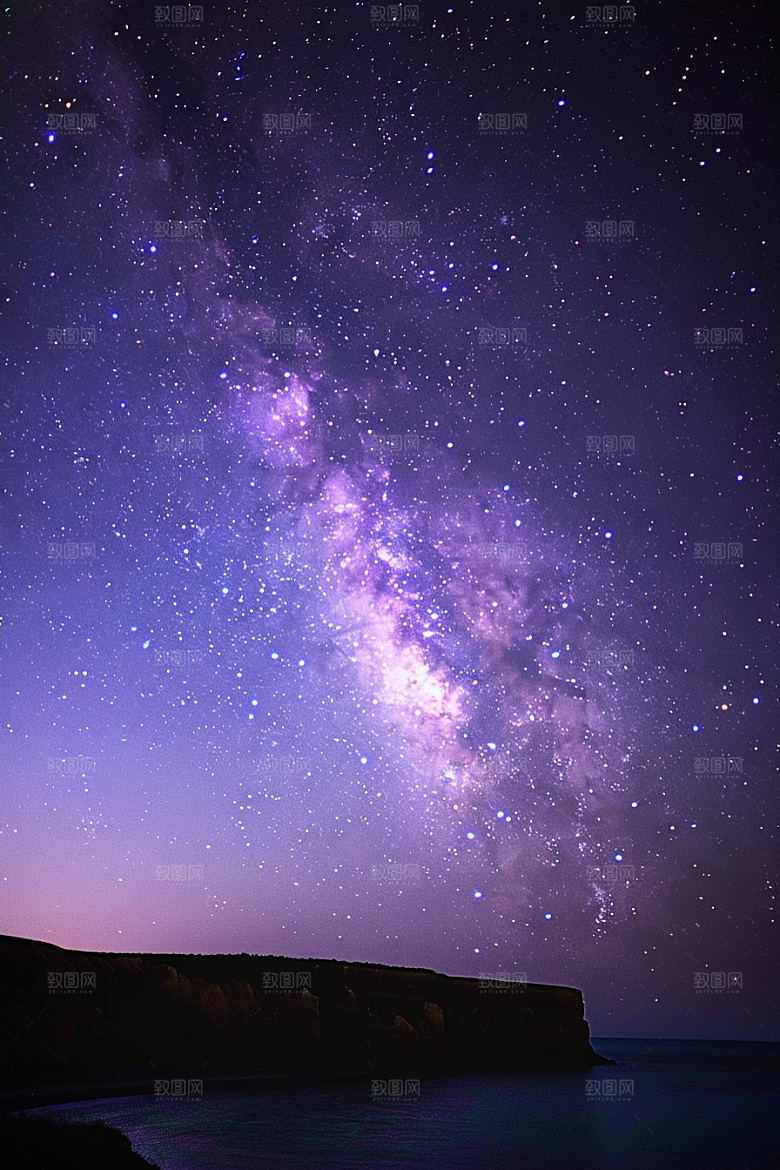 灿烂星空梦幻宇宙素材