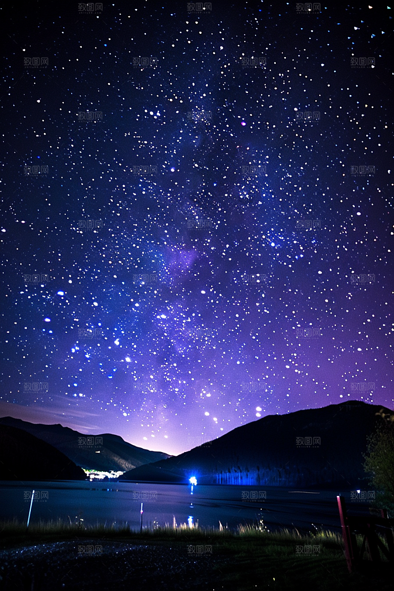 灿烂星空星辰宇宙素材