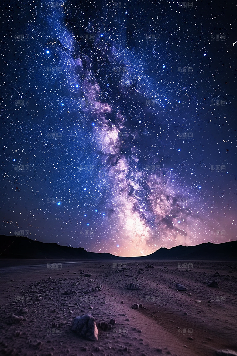 灿烂星空宇宙天空素材