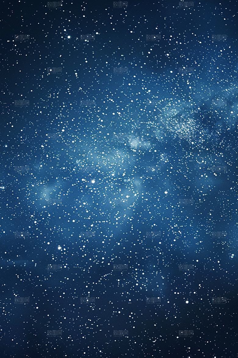 灿烂星空天空高清素材