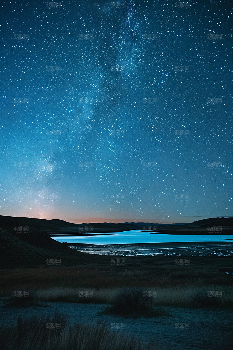 灿烂星空唯美高清素材