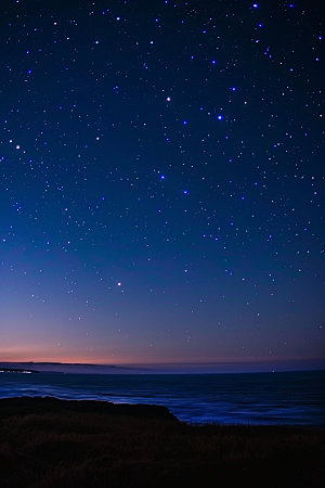 灿烂星空高清唯美素材