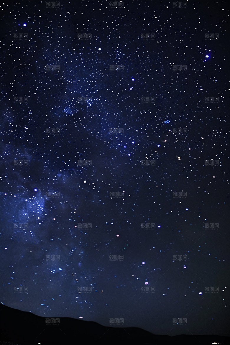 灿烂星空高清太阳系素材