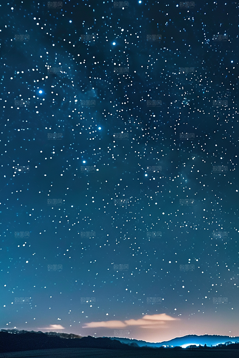 灿烂星空宇宙浪漫素材