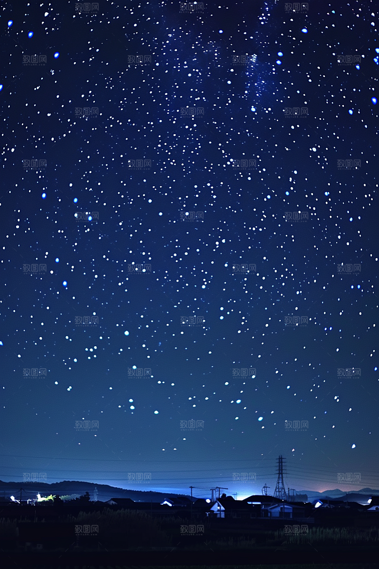 灿烂星空唯美宇宙素材