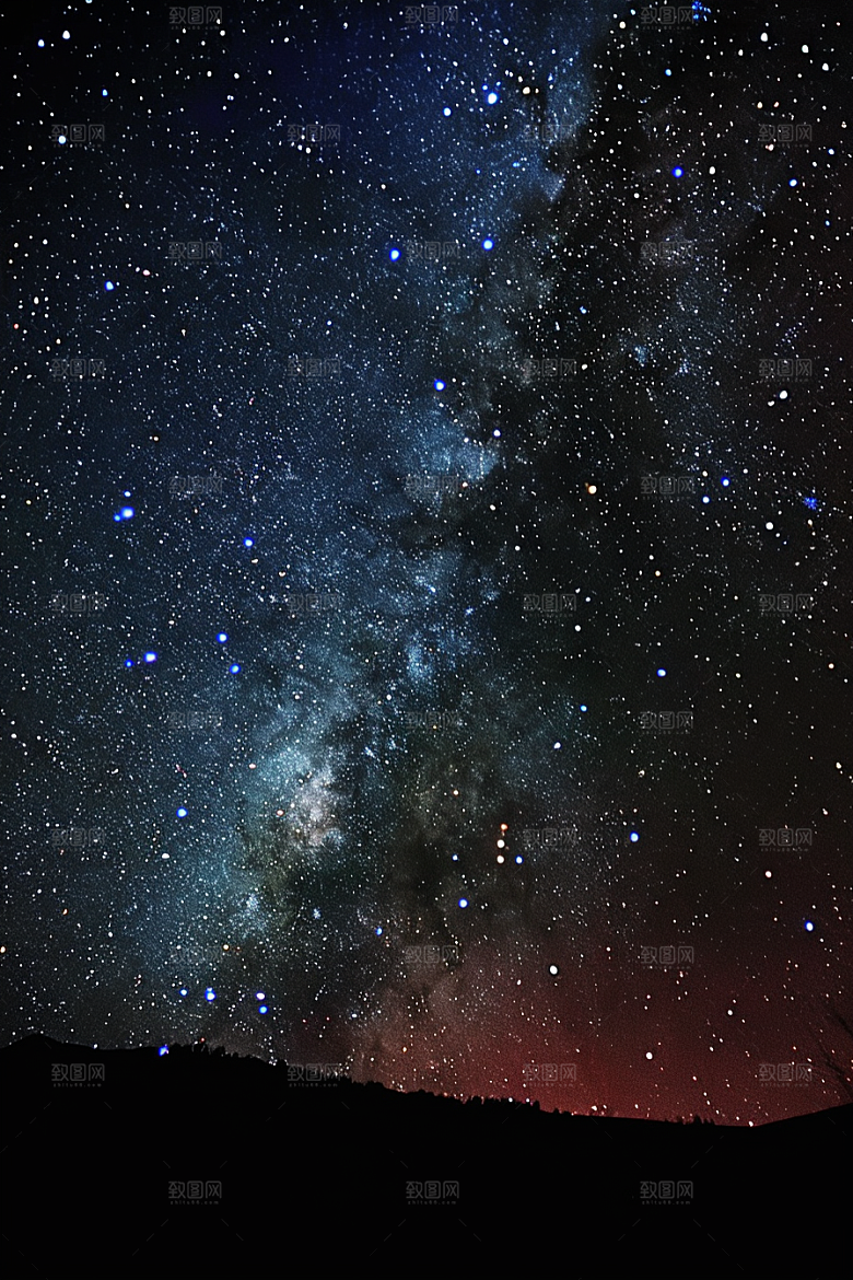 灿烂星空梦幻宇宙素材