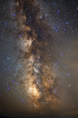 灿烂星空星辰宇宙素材