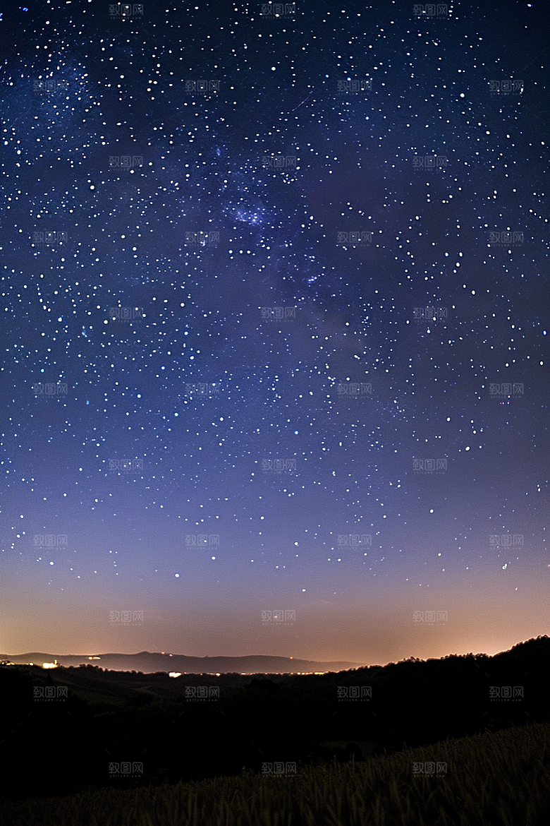 灿烂星空梦幻太阳系素材