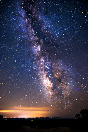 灿烂星空宇宙高清素材