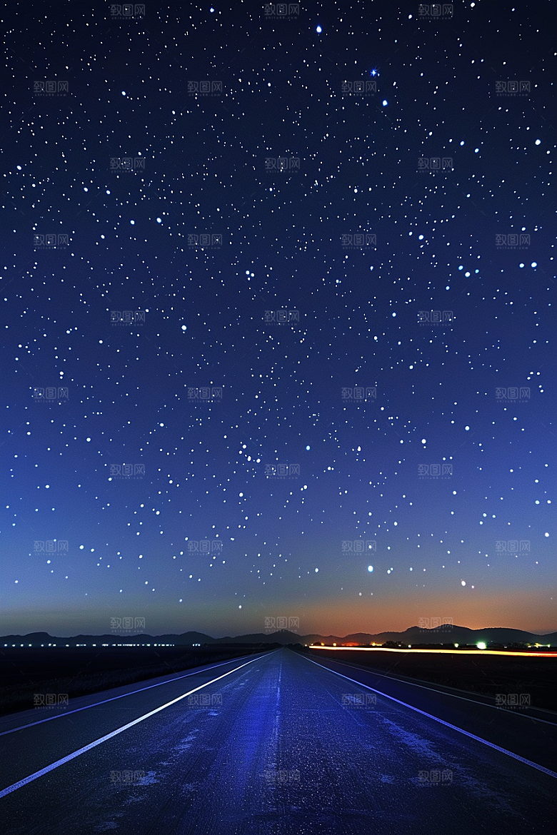 灿烂星空夜晚宇宙素材