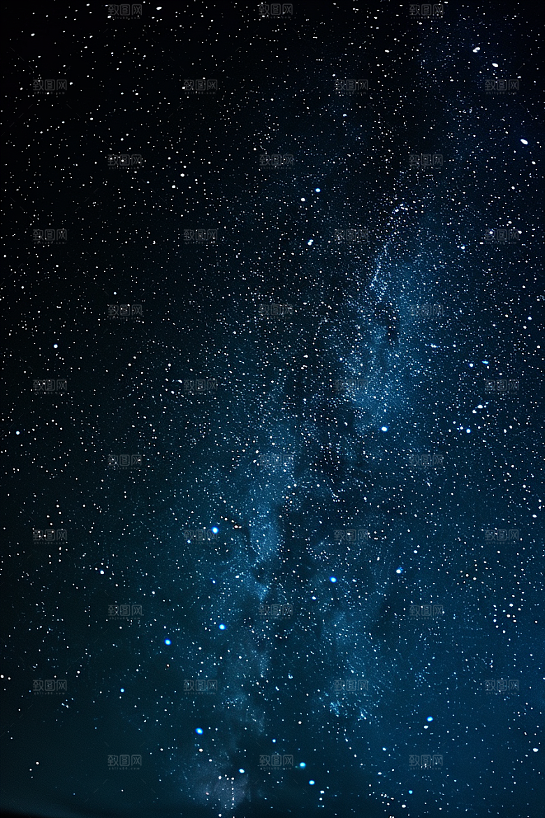 灿烂星空唯美高清素材