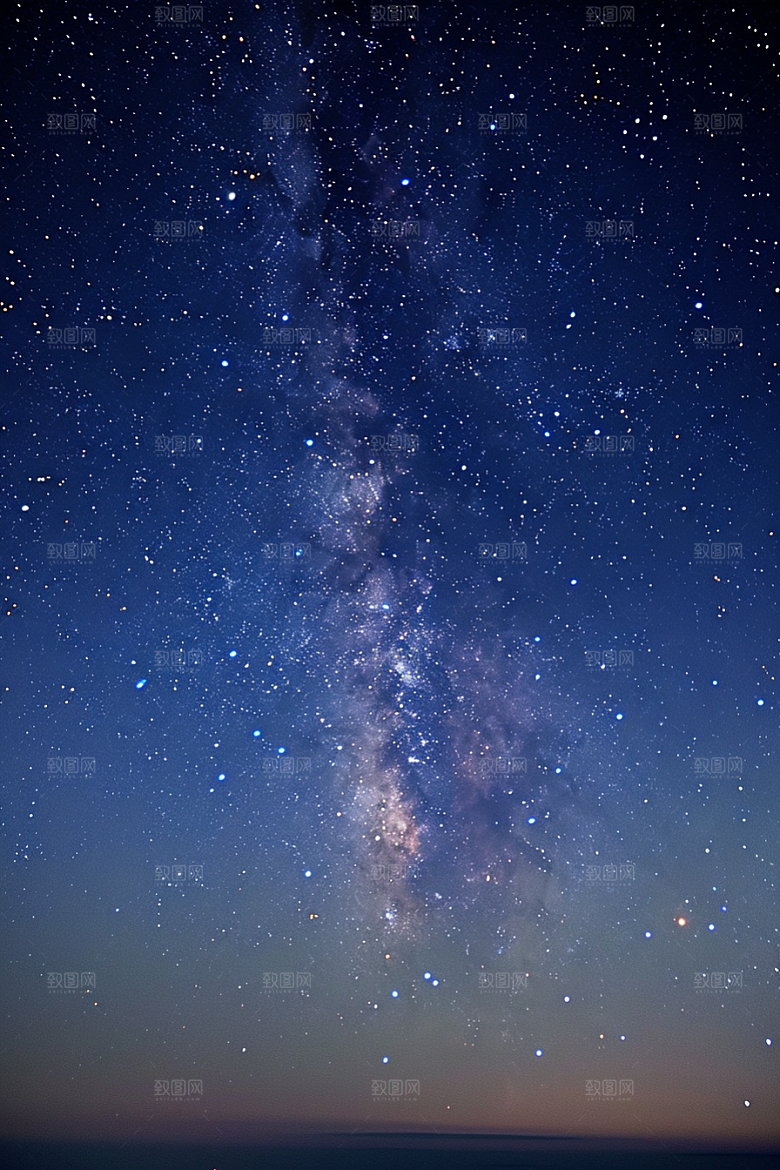 灿烂星空宇宙银河素材