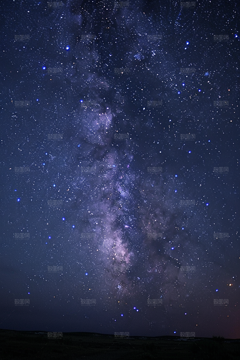 灿烂星空星辰浪漫素材