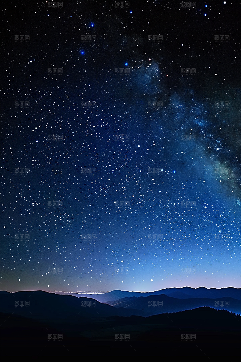 灿烂星空宇宙太阳系素材