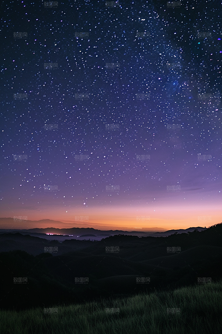 灿烂星空宇宙星辰素材