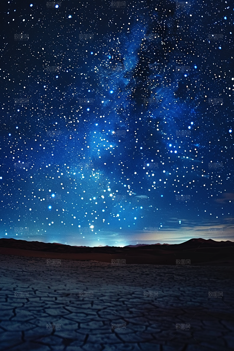 灿烂星空天空星辰素材